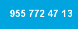 955 772 47 13